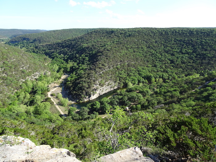 lost maples panoramic view